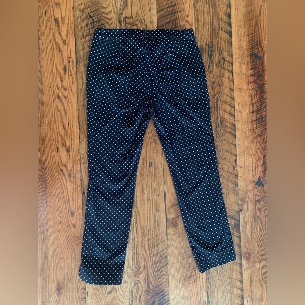 Lauren Ralph Lauren polka dot ankle pants academia office